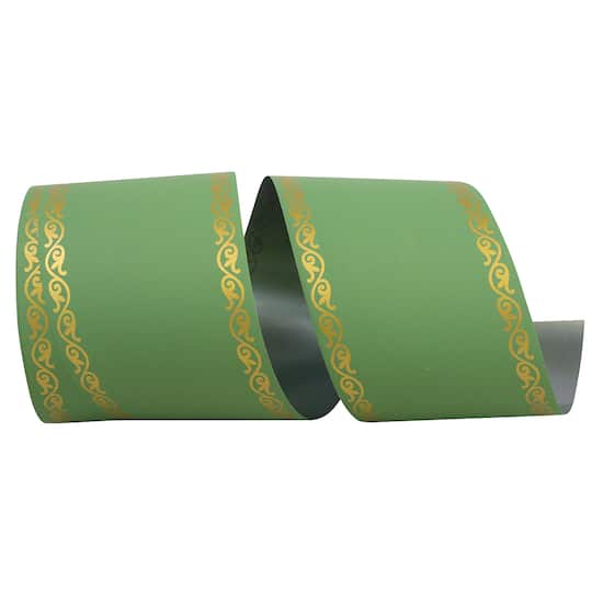 JAM Paper 3" x 55yd. Plastic Ceremony Ribbon